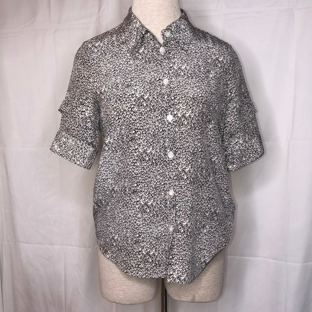 🔹Peter Jensen Silk Shirt